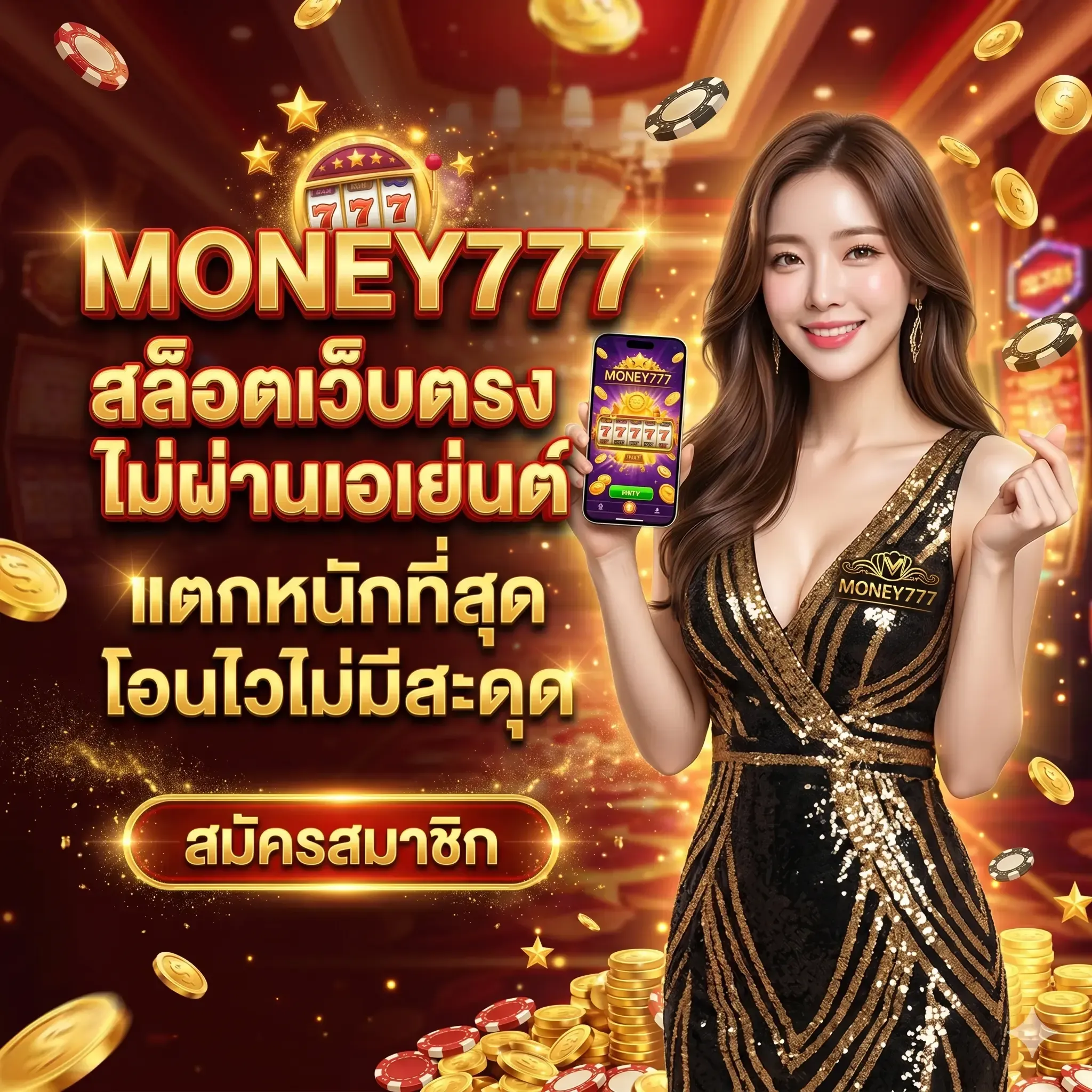 Direct slot website, no agent involved - biggest payouts - fast and seamless transfers - play on phone - money777z